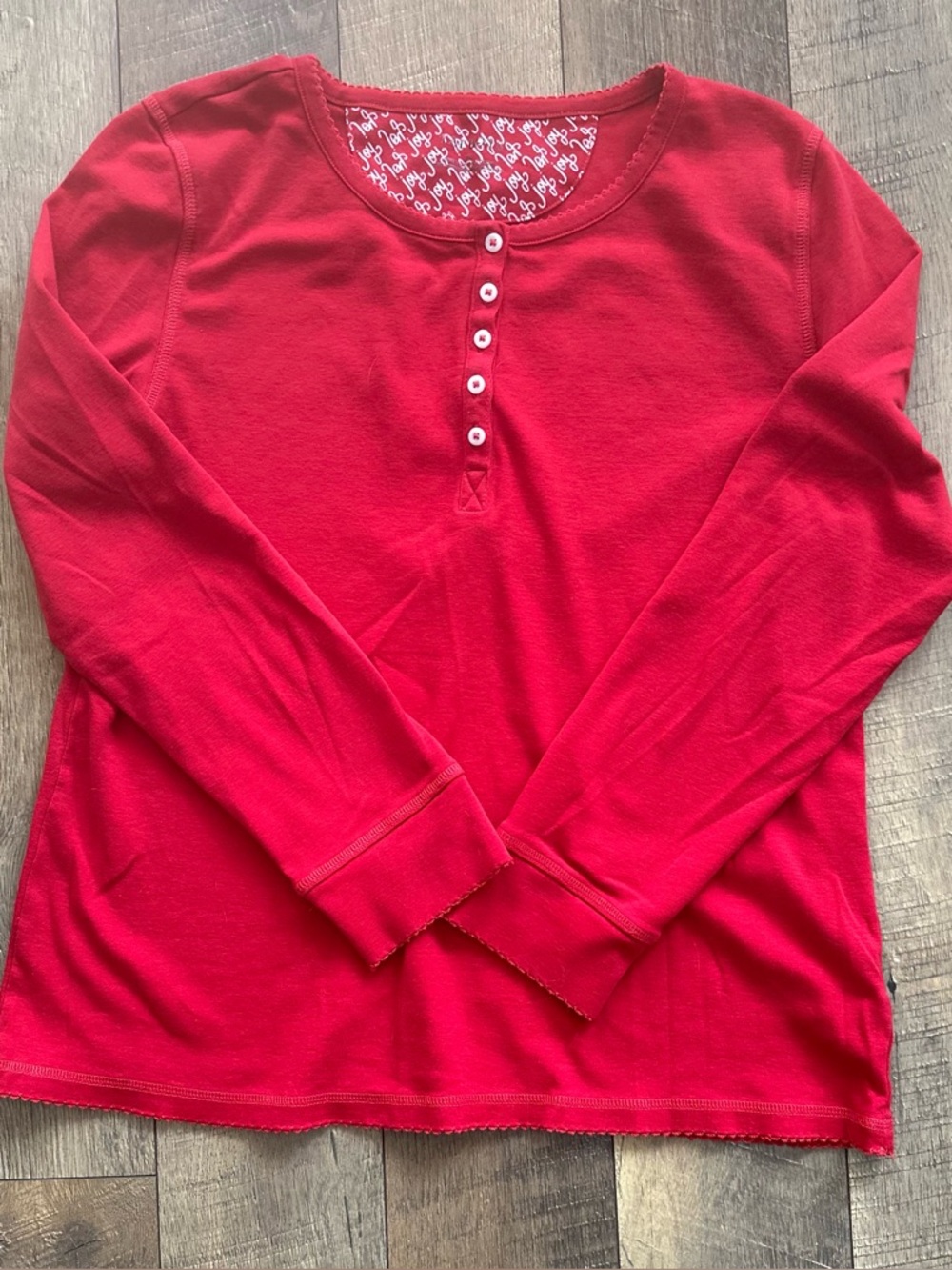 Talbots Joy Knit Pajama Sleep Set Sz XL EUC - Picture 3 of 9